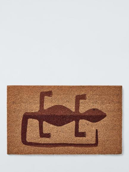 John Lewis Lorenzo Lizard Door Mat, Natural, Natural