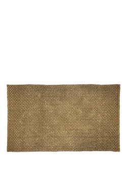 John Lewis Micro Boucle Pure Jute Door Mat, Natural, Natural