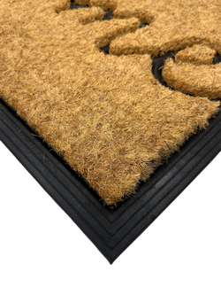 John Lewis Welcome Coir Door Mat, Natural - view 2, Natural