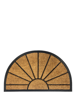 John Lewis Sunburst Door Mat, Natural, Natural