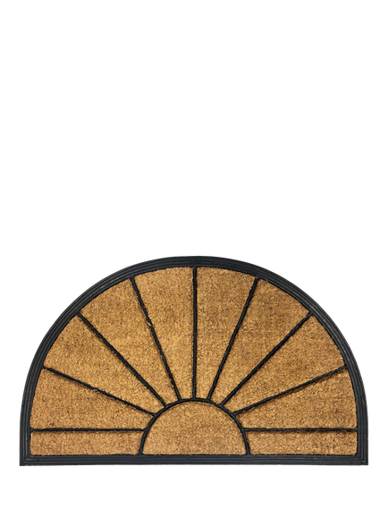 John Lewis Sunburst Door Mat, Natural, Natural