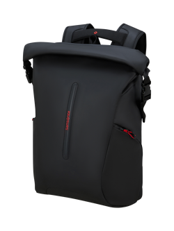 Samsonite Ecodiver Rolltop Large Cabin Backpack, 35L, Black