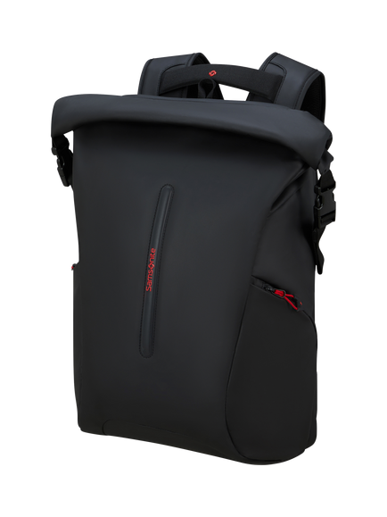 Samsonite Ecodiver Rolltop Large Cabin Backpack, 35L, Black