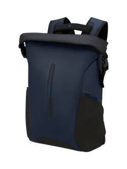 Samsonite Ecodiver Rolltop Large Cabin Backpack, 35L, Blue Nights
