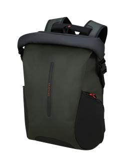 Samsonite Ecodiver Rolltop Large Cabin Backpack, 35L, Climbing Ivy