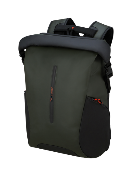 Samsonite Ecodiver Rolltop Large Cabin Backpack, 35L, Climbing Ivy