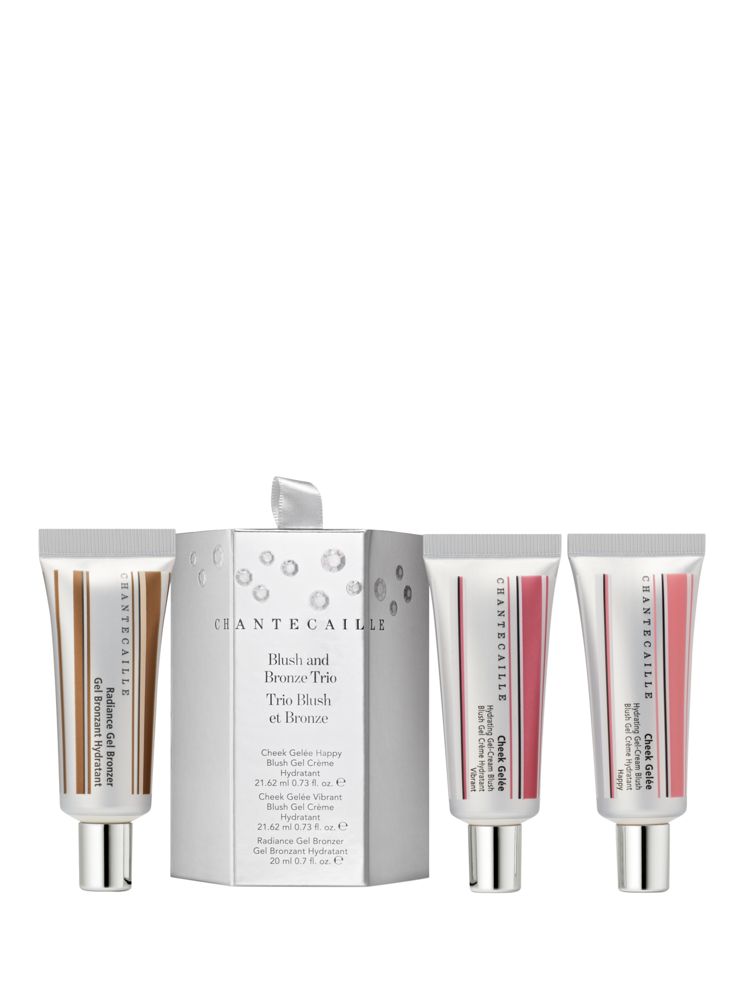 Product image 1 of 1, which shows Chantecaille Blush & Bronze Trio Makeup Gift Set