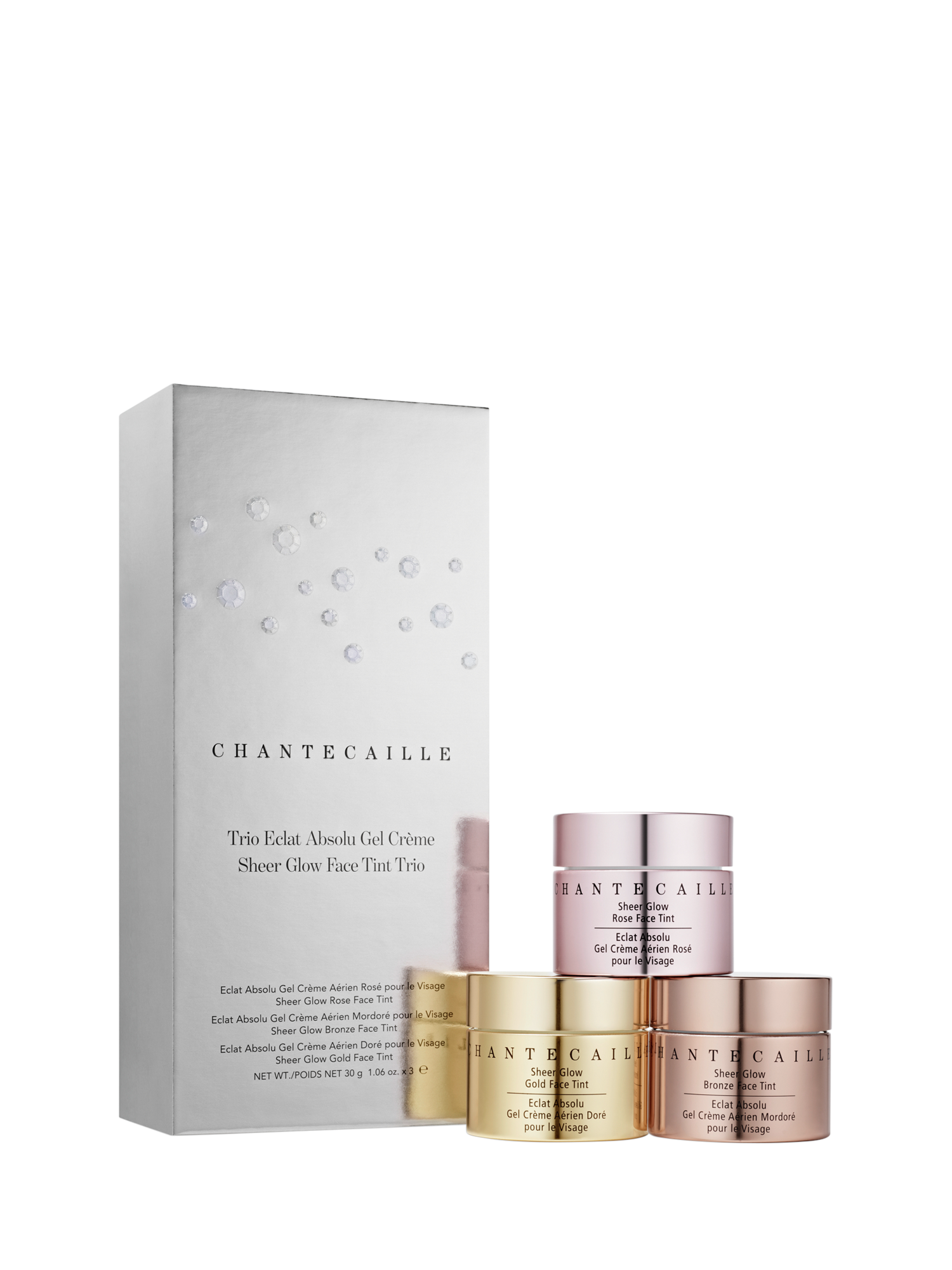 Chantecaille Sheer Glow Tint Trio Makeup Gift Set