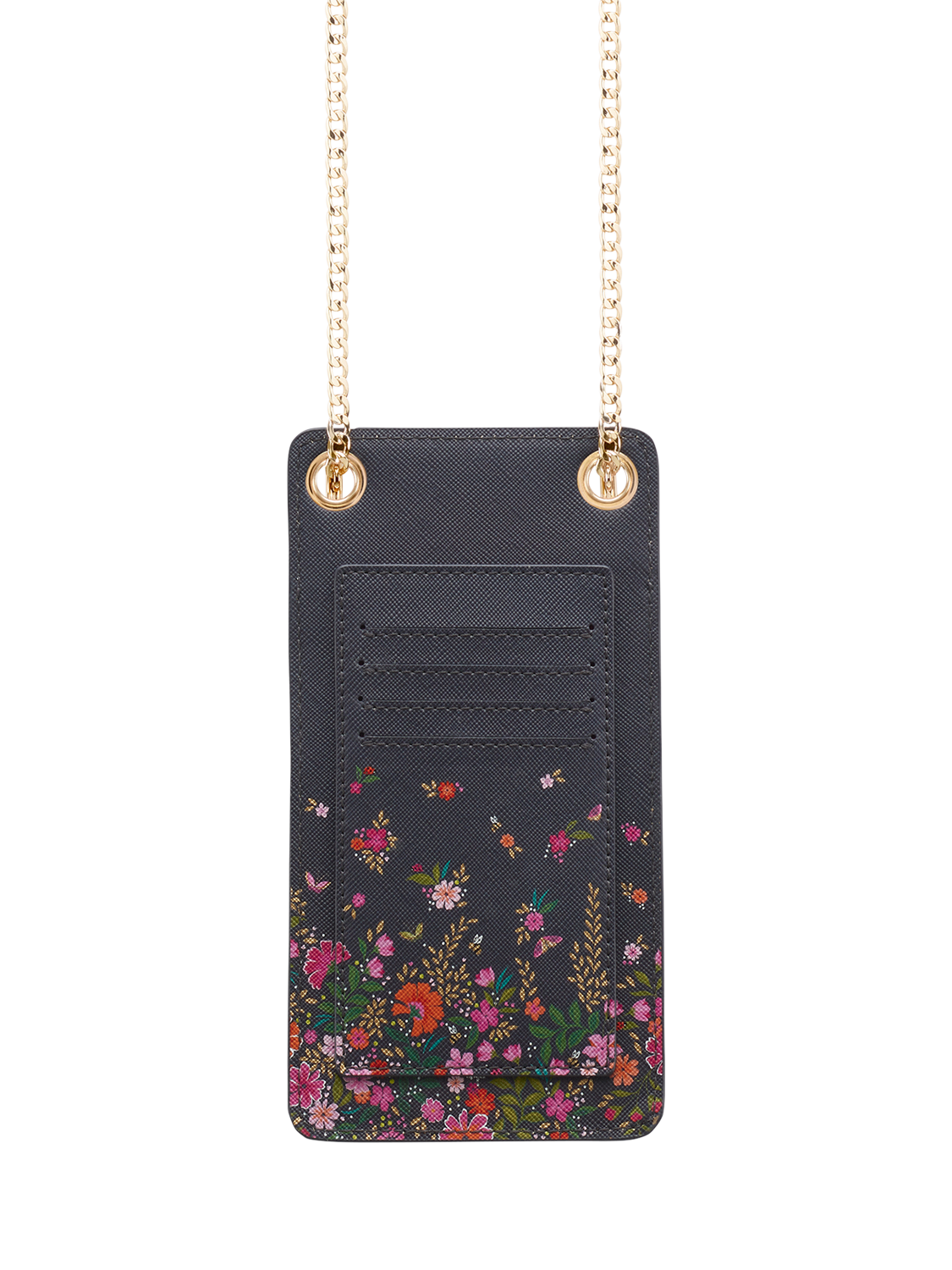Product image 2 of 5, which shows Sara Miller Phone Pouch, Ditsy Floral