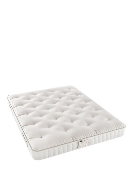John Lewis OUTLET British Natural Collection, Wool 5750 Mattress, Firmer Tension, King Size, Like New, White