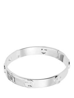 Toolally Mood Bangle, Silver