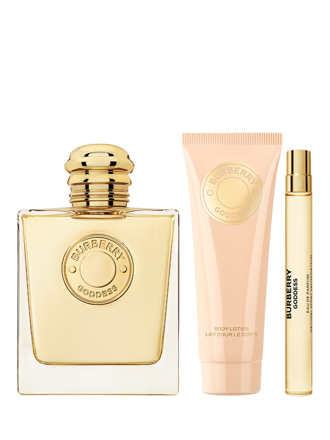 Product image 2 of 7, which shows Burberry Goddess Eau de Parfum 100ml Fragrance Gift Set