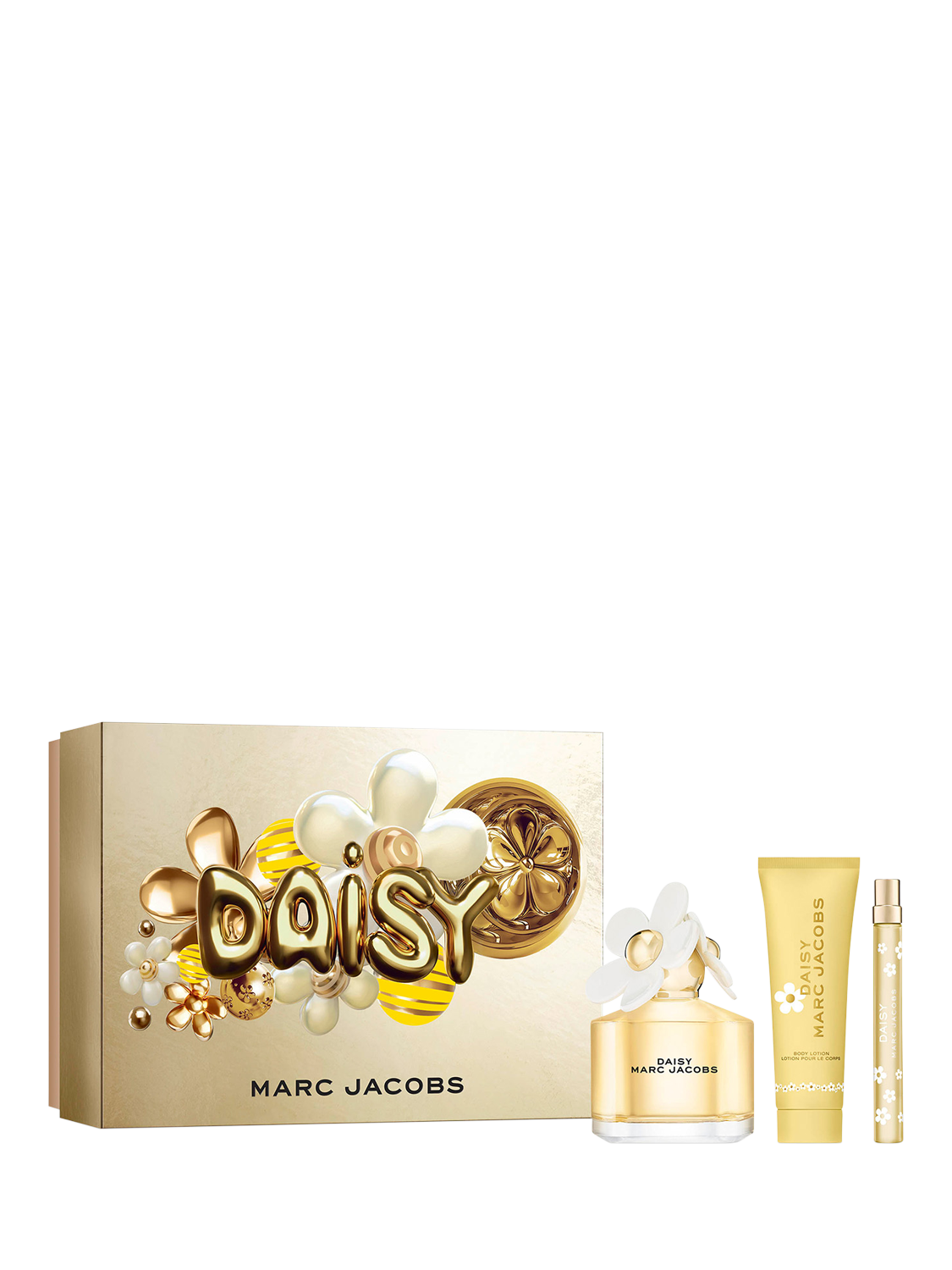 Product image 1 of 8, which shows Marc Jacobs Daisy Eau de Toilette 100ml Fragrance Gift Set