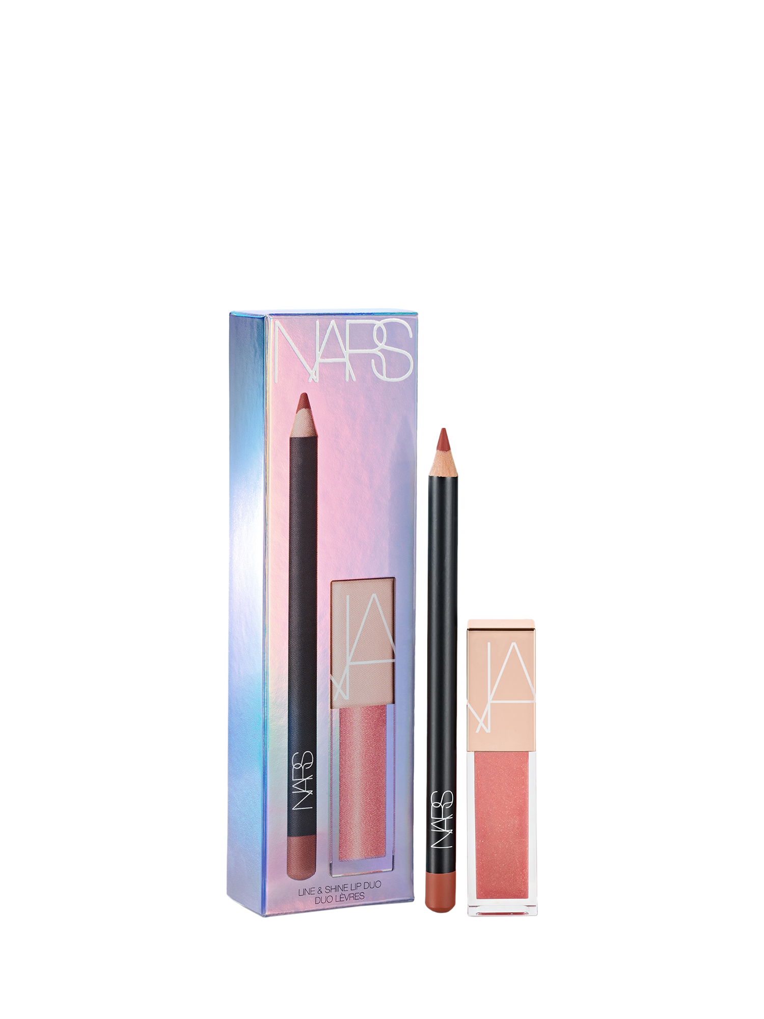 NARS Line & Shine Duo Orgasm/Rosebud Holiday Makeup Gift Set