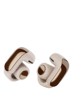 Bose Ultra Open Earbuds True Wireless Bluetooth In-Ear Headphones, Driftwood Sand