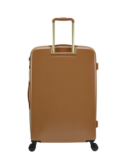 Joules Heritage Large Suitcase, Olive & Tan - view 2, Olive & Tan