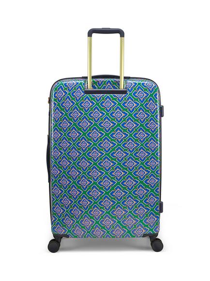 Joules Hard Shell Large Suitcase, 92L, Tile Diamond - view 2, Tile Diamond
