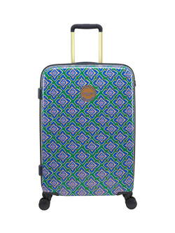 Joules Hard Shell Medium Cabin Case, 63L, Tile Diamond, Tile Diamond