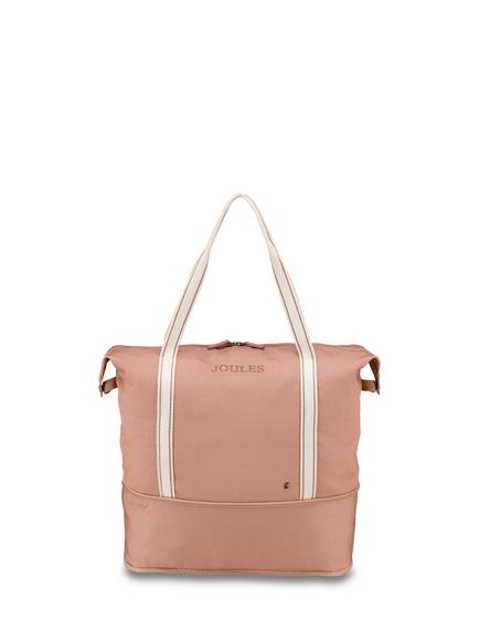 Joules Epwell Packable Duffel Bag - view 2, Pink