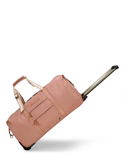 Joules Epwell Trolley Duffle Bag, 50L, Pink - view 2, Pink