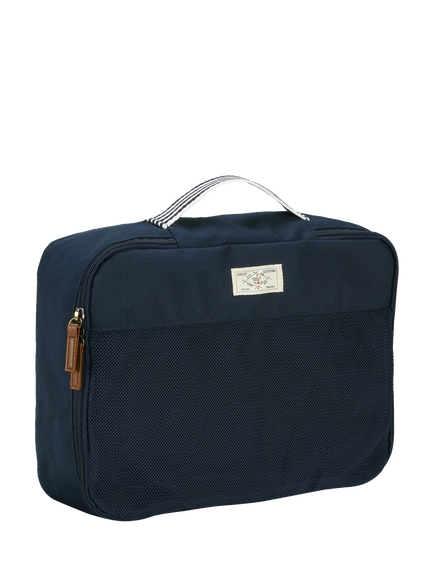Joules Coast Navy Packing Cubes, Pack of 4, French Navy, French Navy