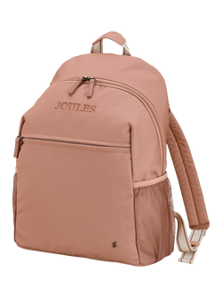 Joules Epwell Large 14" Laptop Backpack, 17L, Pink