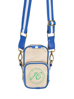 Joules Boat Club Essentials Crossbody Bag, Natural-blue, Natural-blue
