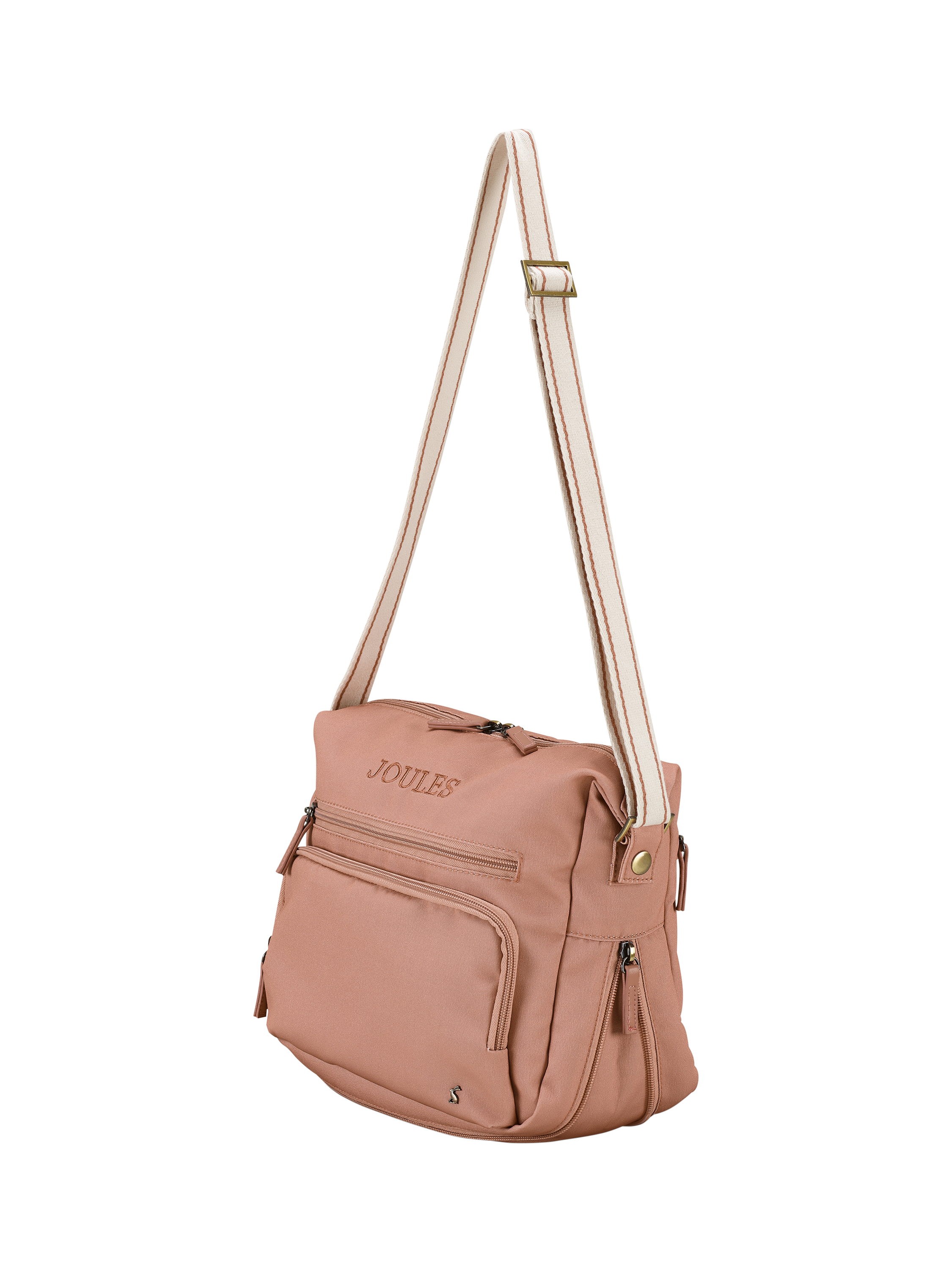 Product image 3 of 5, which shows Joules Epwell Shoulder Bag, Pink