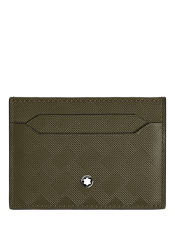 Montblanc Extreme 3.0 Leather 5CC Card Holder, Khaki, Khaki