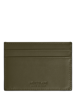 Montblanc Extreme 3.0 Leather 5CC Card Holder, Khaki - view 2, Khaki