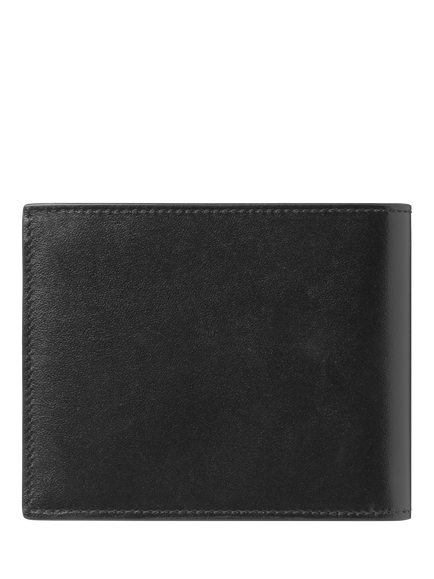 Montblanc Meisterstück Leather 6CC Bifold Wallet, Black - view 2, Black