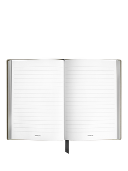 Montblanc Medium Leather Notebook, Khaki - view 2, Khaki