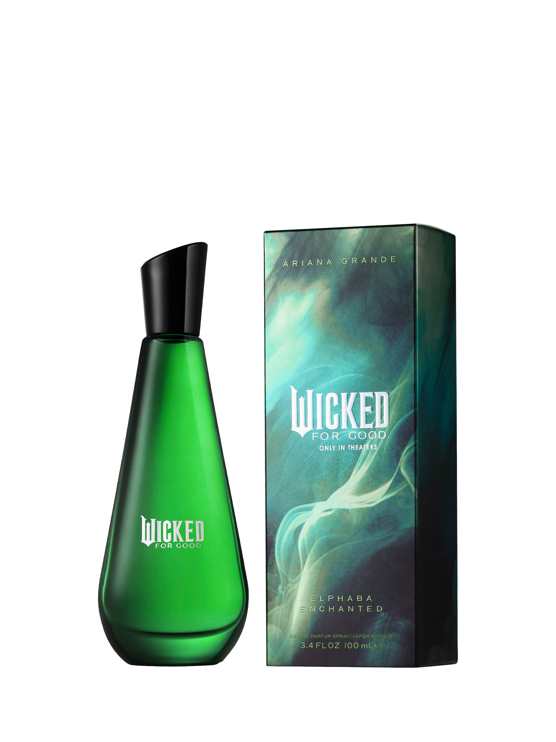 Product image 2 of 5, which shows Ariana Grande WICKED: For Good Elphaba Enchanted Eau de Parfum, 100ml