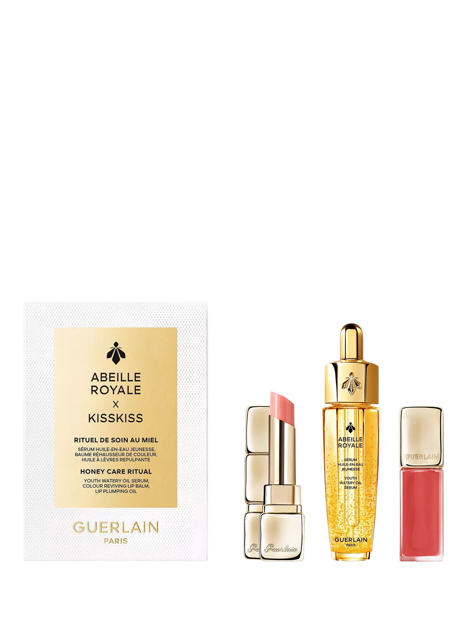 Guerlain Abeille Royale x Kiss Kiss Honey Care Ritual Skincare