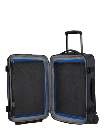 Samsonite EcoDiver 2-Wheel Duffle Double Frame, 40L - view 2, Blue Nights