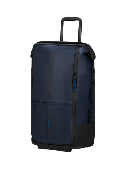 Samsonite Ecodiver Large Foldable Wheeled 4-In-1 Duffle, 80L, Blue Nights