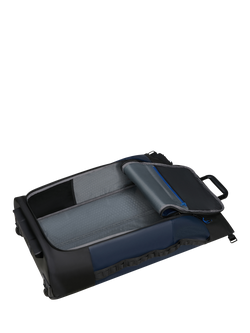 Samsonite Ecodiver Large Foldable Wheeled 4-In-1 Duffle, 80L - view 2, Blue Nights