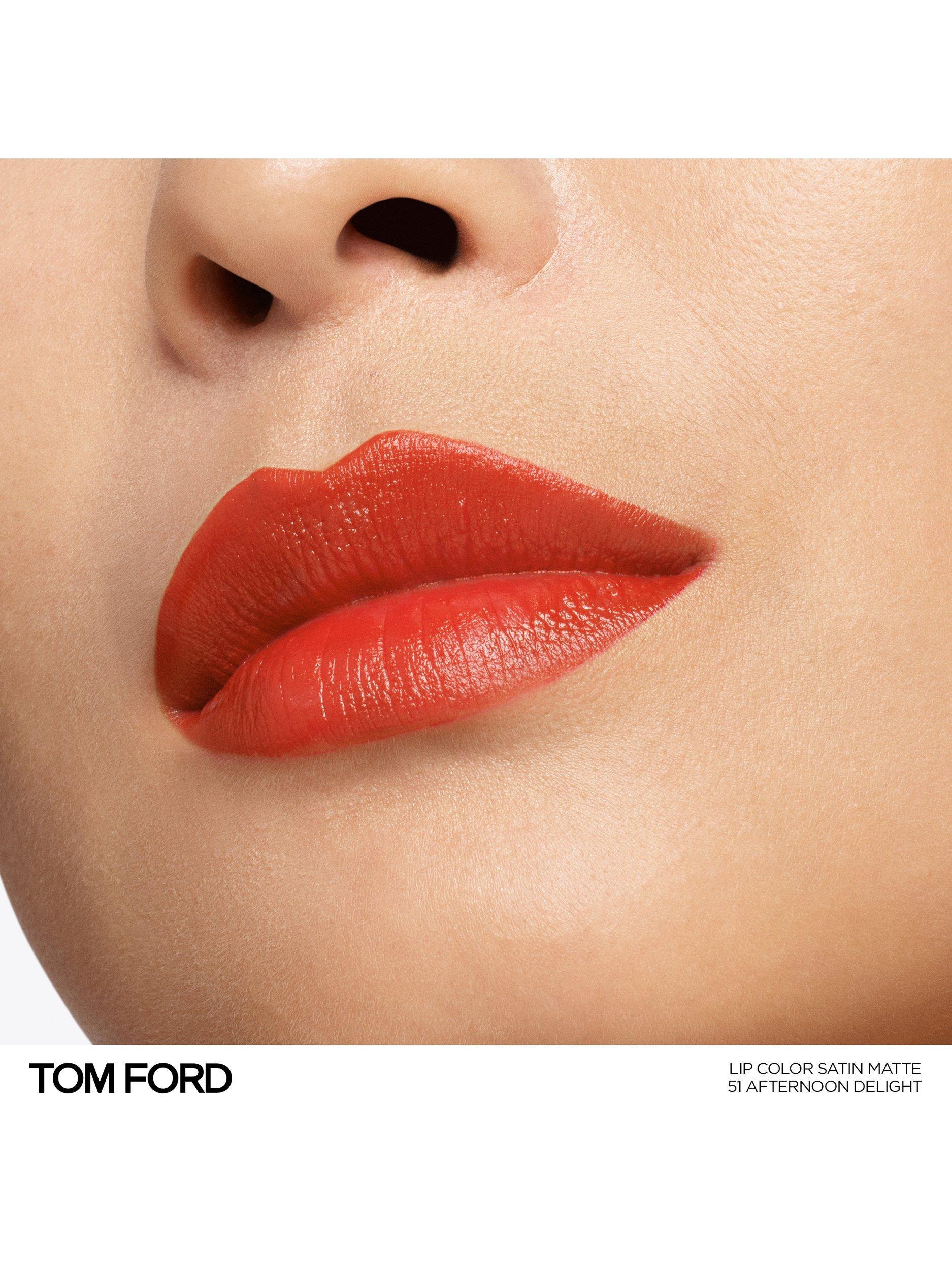 Product image 4 of 6, which shows TOM FORD Lip Colour Satin Matte, 51 Afternoon Delight