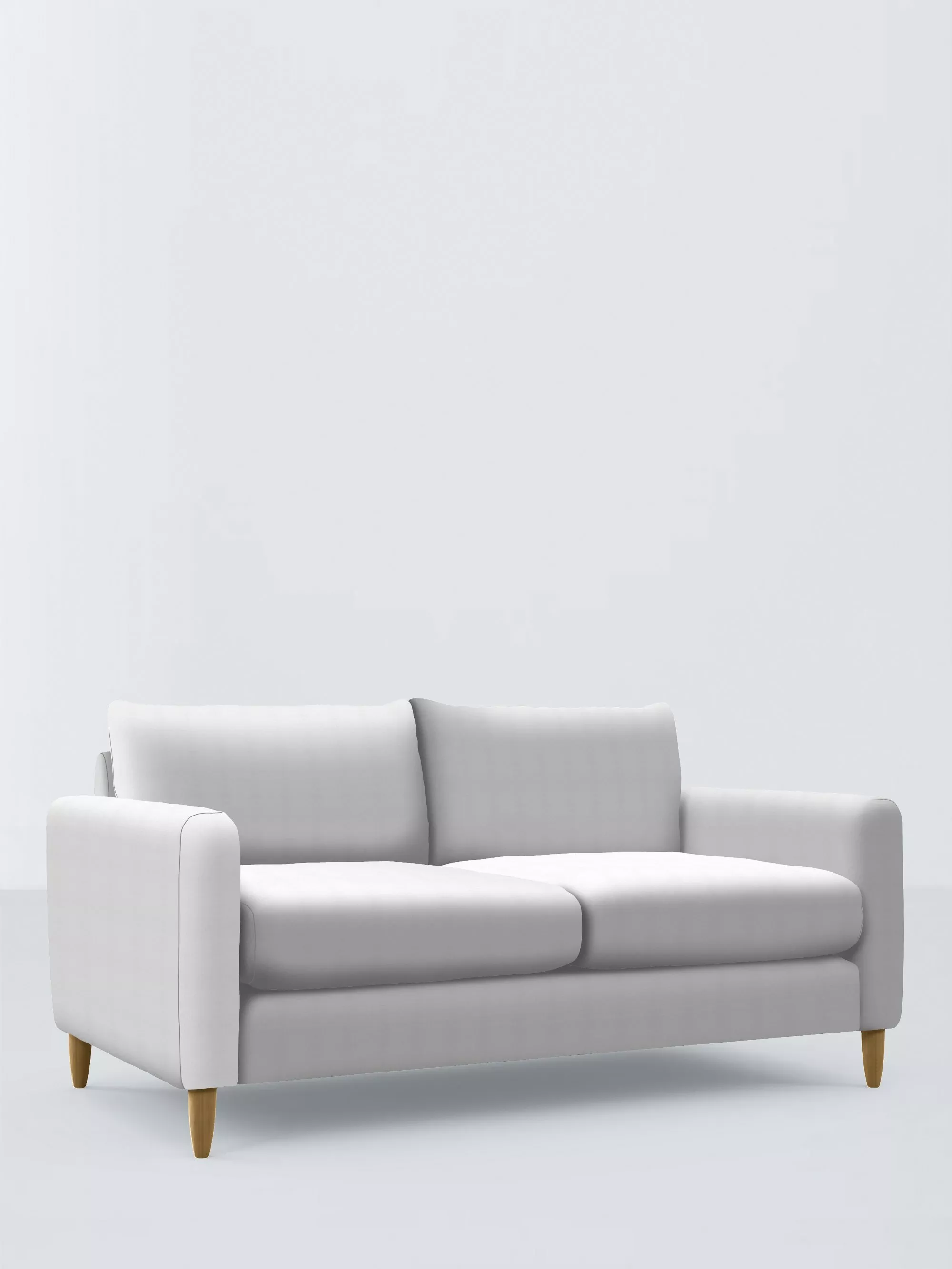 John Lewis Bailey II Medium 2 Seater Sofa, Light Leg