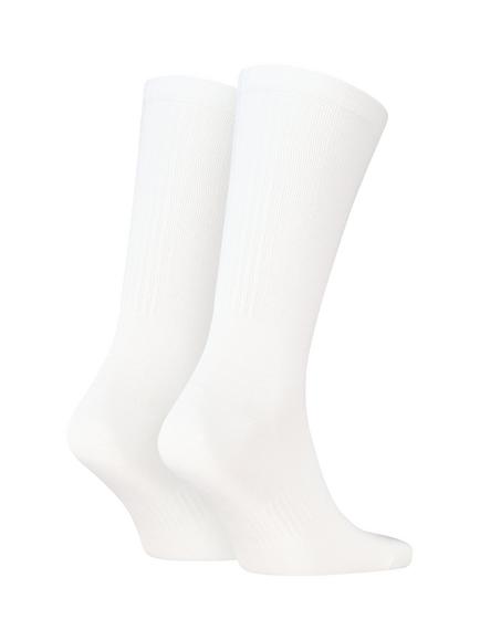 Calvin Klein Coolmax Cotton Blend Crew Socks, Pack of 2, White - view 2, White