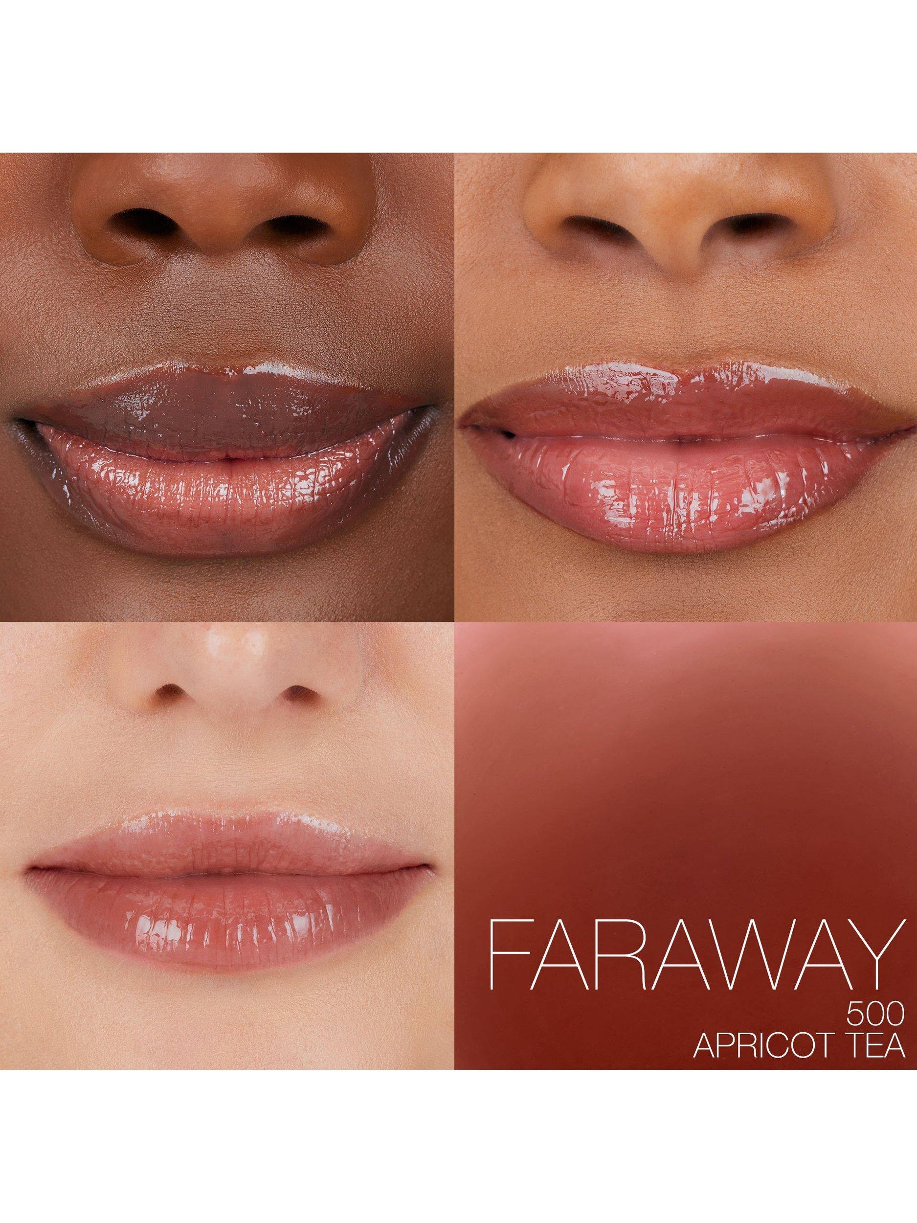 Product image 3 of 7, which shows NARS Afterglow Lip Oil, Faraway