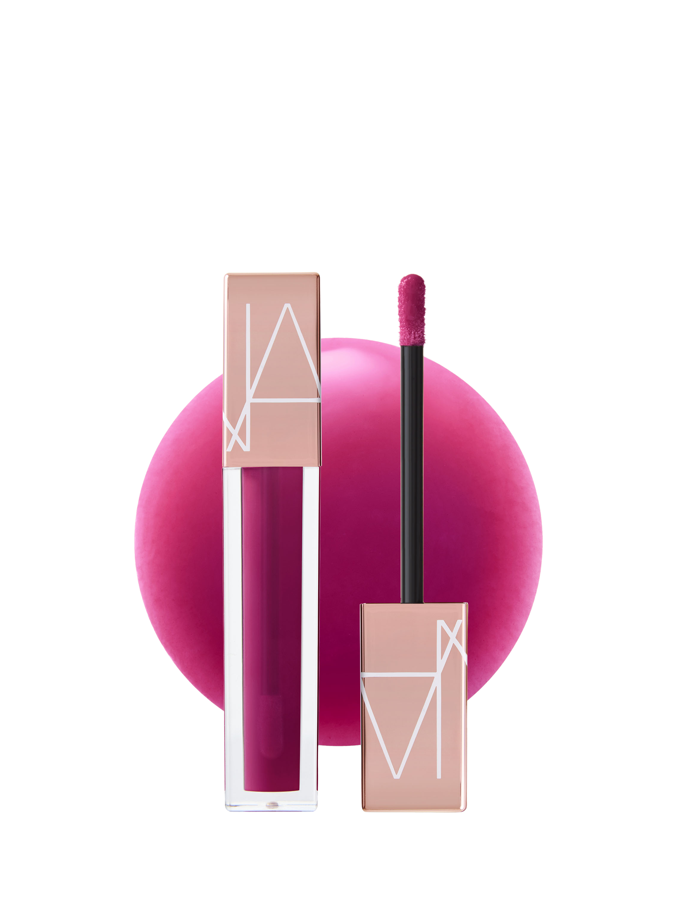 Product image 1 of 7, which shows NARS Afterglow Lip Oil, Wondrous