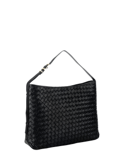 Apatchy London Holly Woven Leather Handbag - view 2, Black
