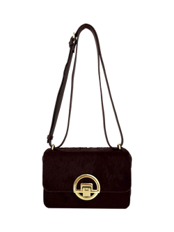 Apatchy London Tilly Leather Shoulder Bag - view 2, Port