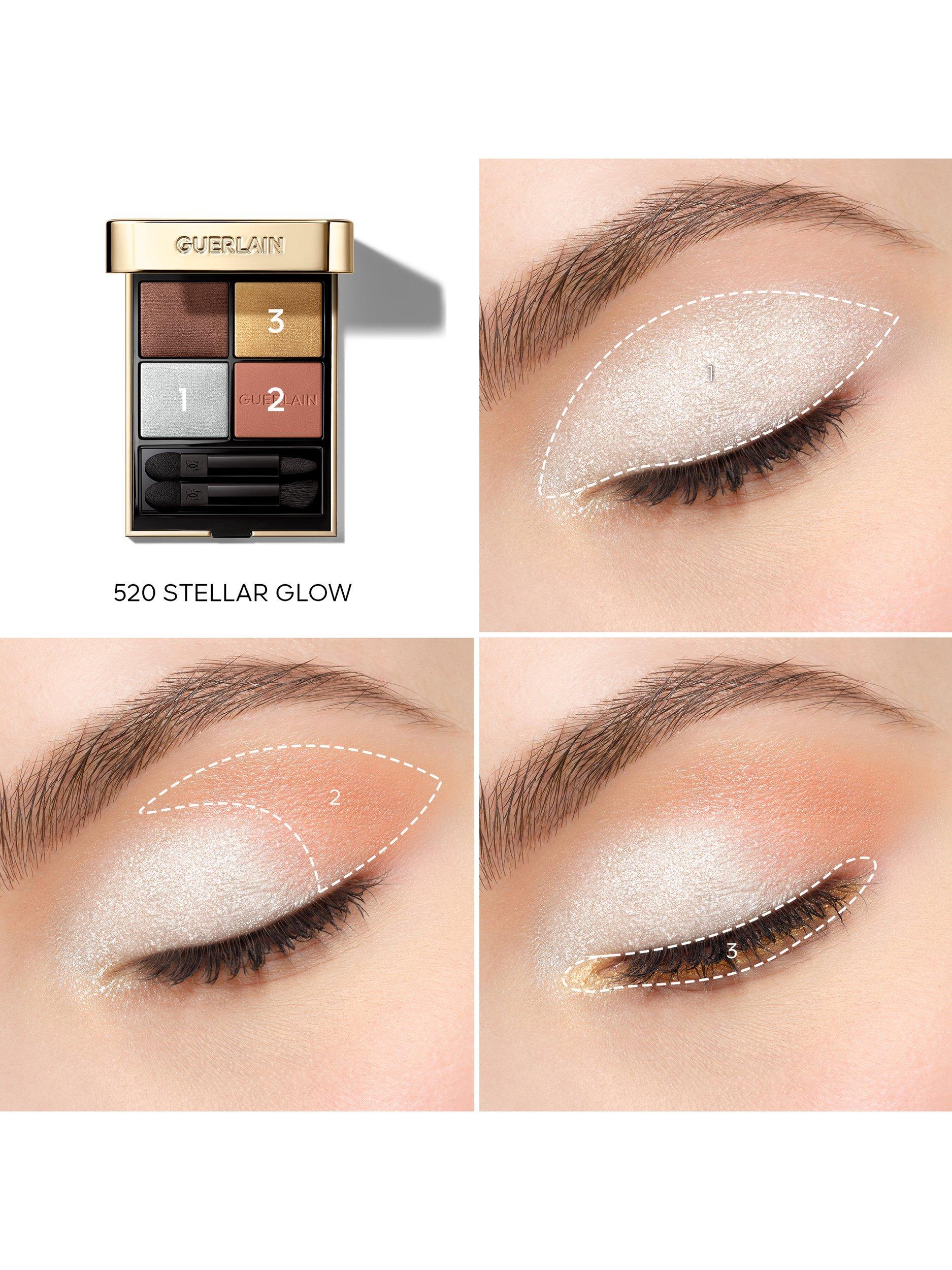 GUERLAIN OMBRES 520ステラー グロウ　アイシャドウパレット Guerlain Ombres G Eyeshadow Quad Holiday Limited Edition, 520