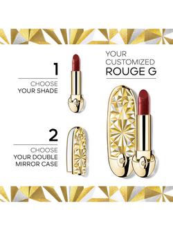 Guerlain Rouge G The Refill The Customisable Ultra-Care Lipstick Satin Holiday Limited Edition - view 2, 877 Le Rouge Étoile