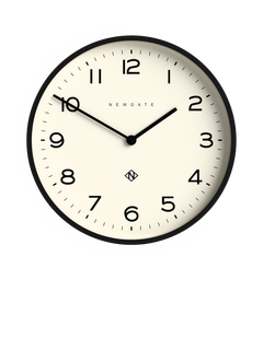 Newgate Clocks Echo Number Two Analogue Wall Clock, 45cm, Black