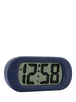 Acctim Silicone Jumbo LCD Smartlite® Digital Alarm Clock - view 2, Dark Blue
