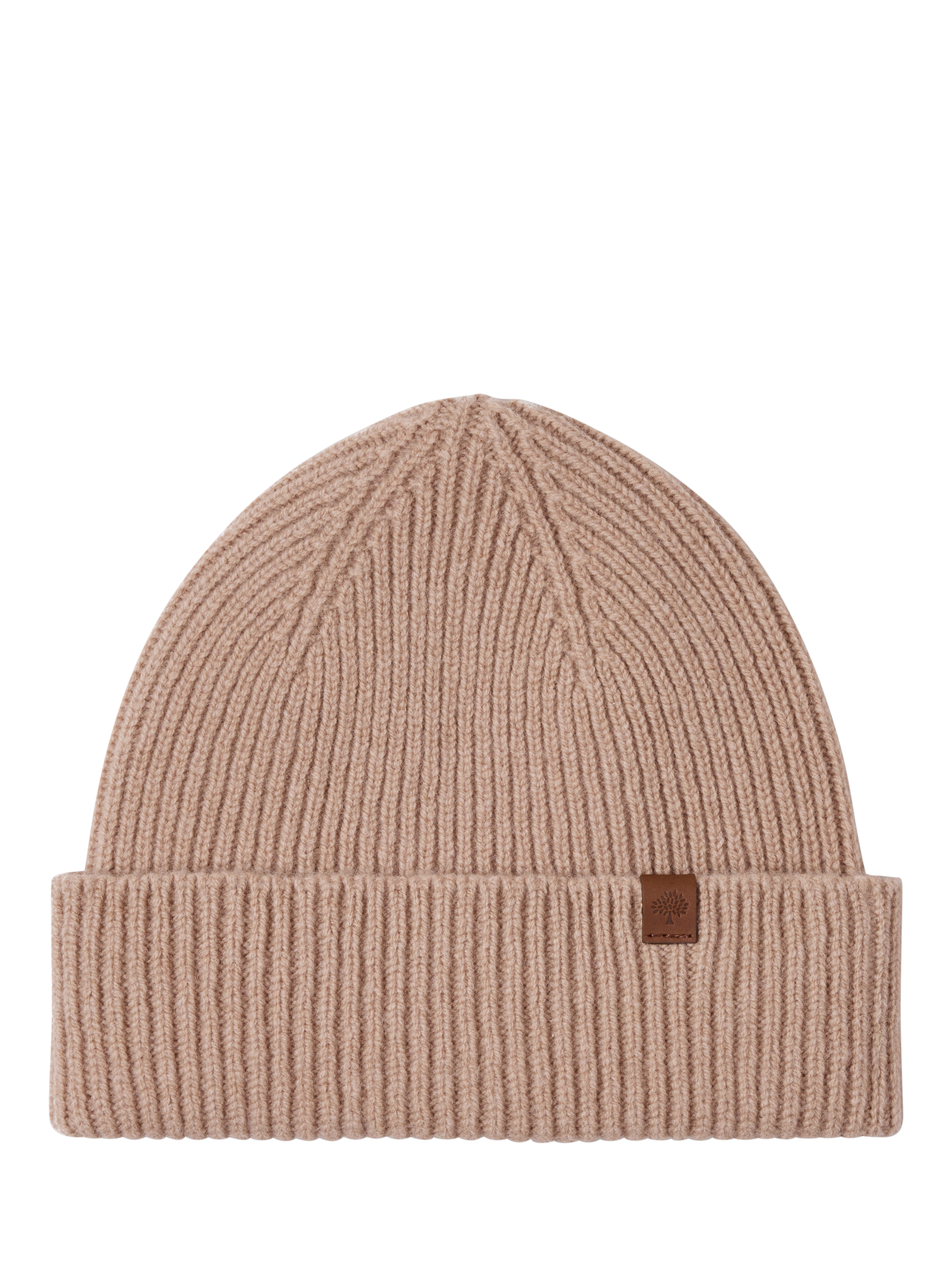 Product image 3 of 6, which shows Mulberry Pure Wool Beanie Hat and Scarf Set, Camel