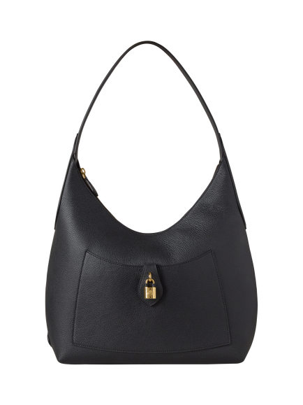 Mulberry Eliza Large Leather Shoulder Bag, Black